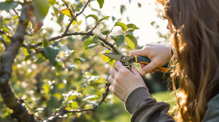 élagage des arbres fruitiers pour une meilleure récolte