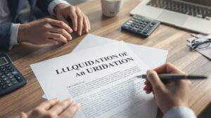 Annonce légale de liquidation EURL