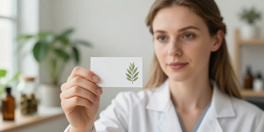carte de visite naturopathe